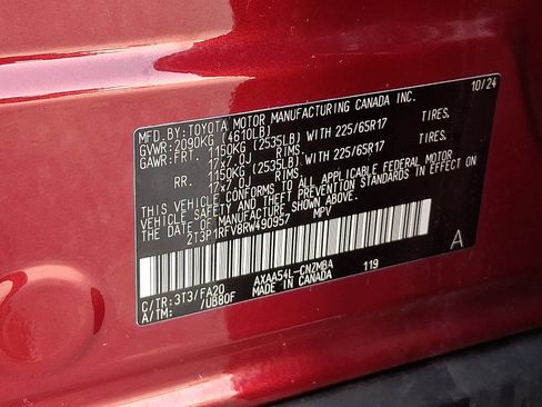 Certified 2024 Toyota RAV4 XLE image 30