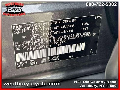 Used 2023 Toyota RAV4 Limited AWD/4WD image 24