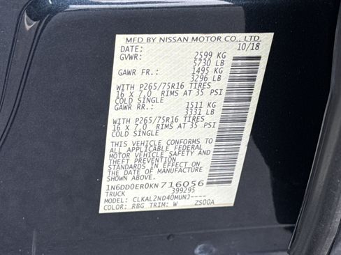 Used 2019 Nissan Frontier Desert Runner image 33