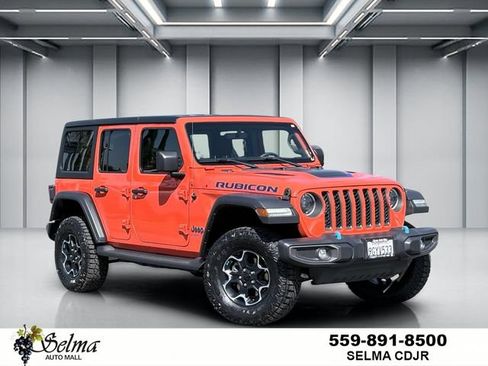Used 2023 Jeep Wrangler Unlimited Rubicon 4xe AWD/4WD image 1