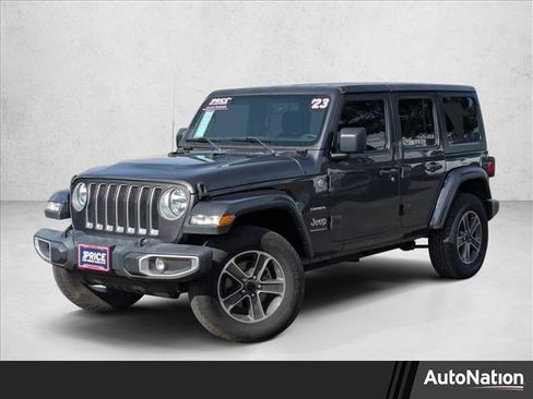 Used 2023 Jeep Wrangler Sahara image 1