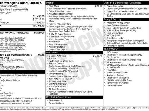 Used 2025 Jeep Wrangler Unlimited Rubicon AWD/4WD image 36