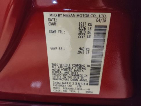 Used 2018 Nissan Altima 2.5 SR image 33