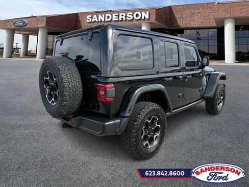 Used 2021 Jeep Wrangler Unlimited Rubicon 4xe w/ Cold Weather Group image 3