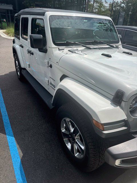 Used 2020 Jeep Wrangler Unlimited Sahara AWD/4WD image 1