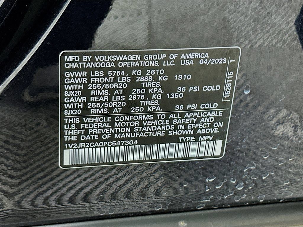 Used 2023 Volkswagen Atlas SE w/ Panoramic Sunroof Package FWD image 28