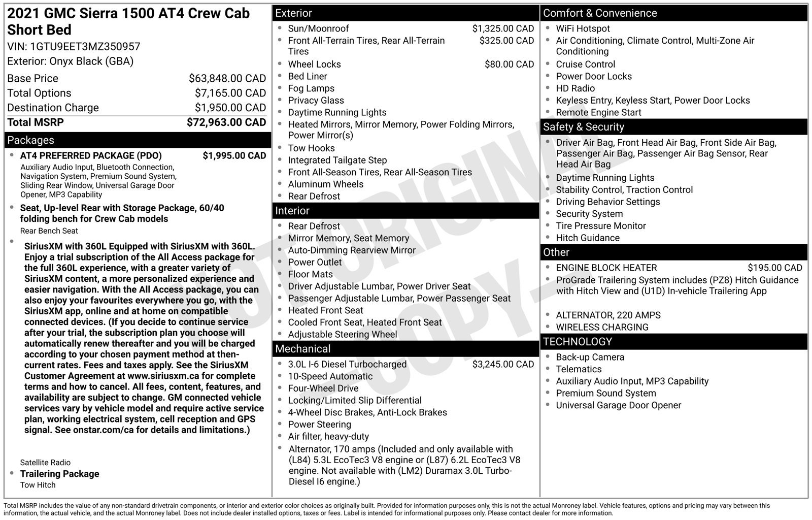 Used 2021 GMC Sierra 1500 AT4 w/ AT4 Preferred Package AWD/4WD image 33