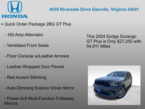 Used 2024 Dodge Durango GT image 7