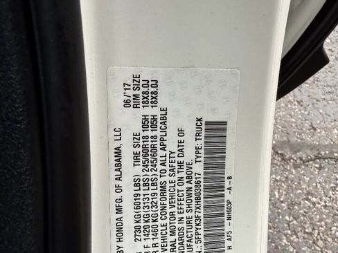 Used 2017 Honda Ridgeline RTL-E image 10