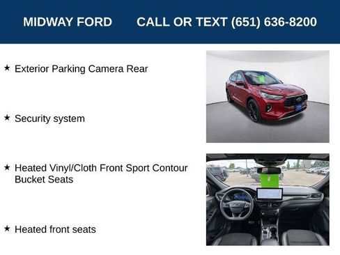 Certified 2023 Ford Escape ST-Line Elite AWD/4WD image 13