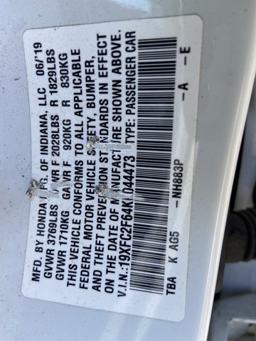 Used 2019 Honda Civic LX image 30