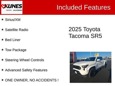 Used 2025 Toyota Tacoma SR5 AWD/4WD image 3