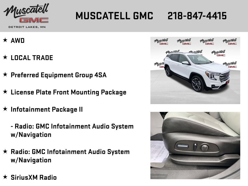 Used 2023 GMC Terrain SLT w/ Infotainment Package II AWD/4WD image 6