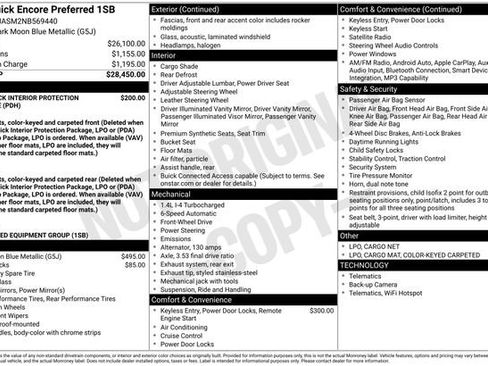 Used 2022 Buick Encore Preferred image 6