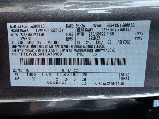 Used 2026 Ford F150 STX w/ F-150 LOBO Package AWD/4WD image 29