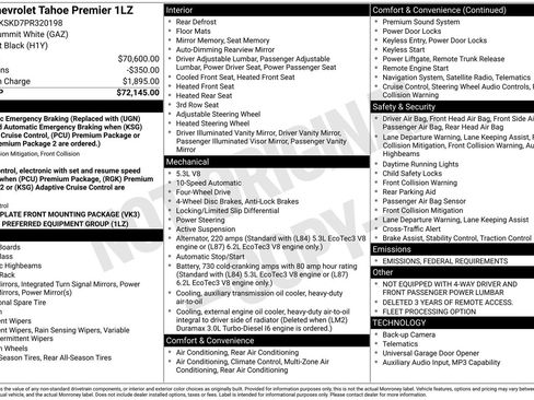 Used 2023 Chevrolet Tahoe Premier image 4