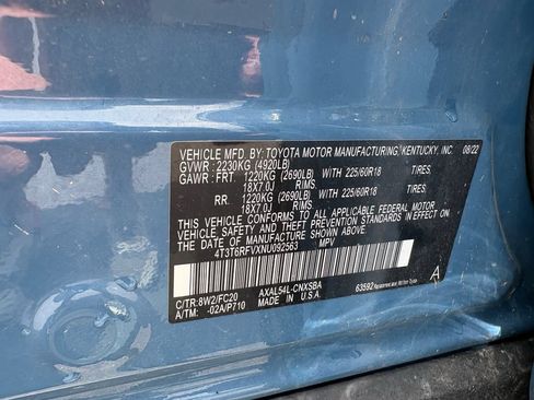 Used 2022 Toyota RAV4 SE w/ Convenience Package AWD/4WD image 36