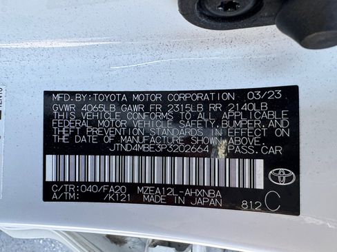 Used 2023 Toyota Corolla SE FWD image 19