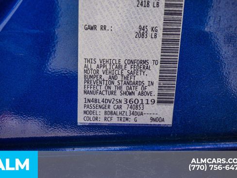 Used 2025 Nissan Altima 2.5 SV image 59