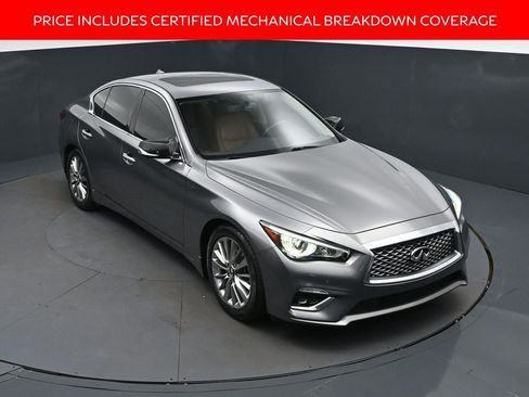 Certified 2023 INFINITI Q50 Luxe w/ Cargo Package RWD image 1