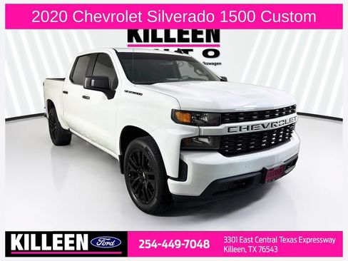 Used 2020 Chevrolet Silverado 1500 Custom w/ Custom Value Package RWD image 1