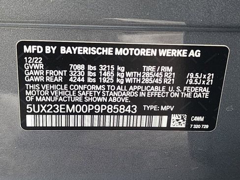 Used 2023 BMW X7 xDrive40i w/ M Sport Package image 34