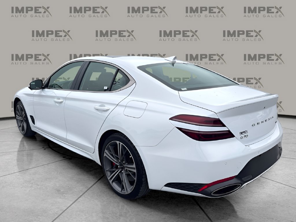 Used 2024 Genesis G70 3.3T Advanced w/ Sport Prestige Package RWD image 3