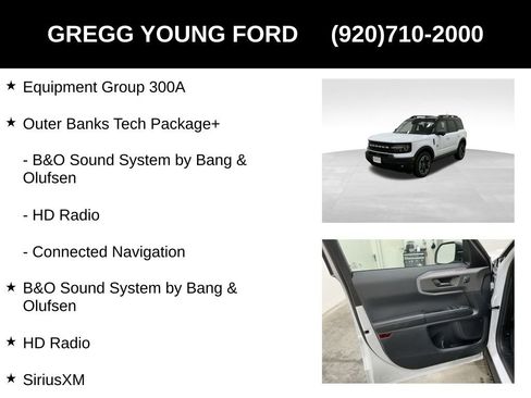 New 2025 Ford Bronco Sport Outer Banks w/ Outer Banks Tech Package+ image 7