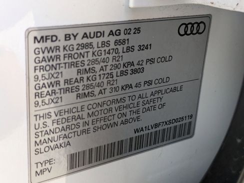 Used 2025 Audi Q7 3.0T Premium Plus w/ Premium Plus Package AWD/4WD image 17