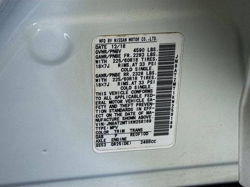 Used 2019 Nissan Rogue SV w/ Premium Package image 40