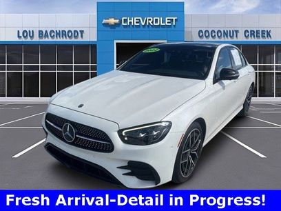 Used 2022 Mercedes-Benz E 350 4MATIC Sedan w/ AMG Line Exterior