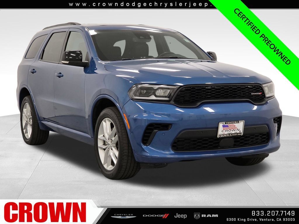 Certified 2025 Dodge Durango GT AWD/4WD 360° Tour