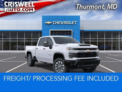 New 2026 Chevrolet Silverado 2500 Custom w/ Custom Value Package AWD/4WD image 1