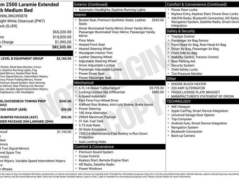 Used 2024 RAM 2500 Laramie image 44
