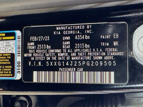 Used 2023 Kia K5 LXS image 23