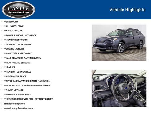 Used 2020 Subaru Outback Limited XT w/ Popular Package #2 image 3