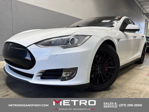 Used 2015 Tesla Model S P90D AWD/4WD image 1