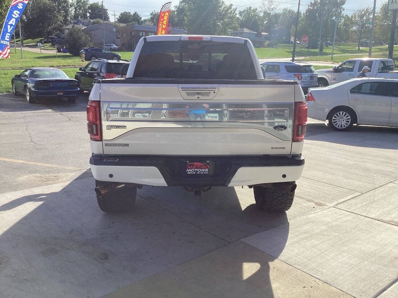 Used 2016 Ford F150 Platinum w/ Trailer Tow Package AWD/4WD image 5
