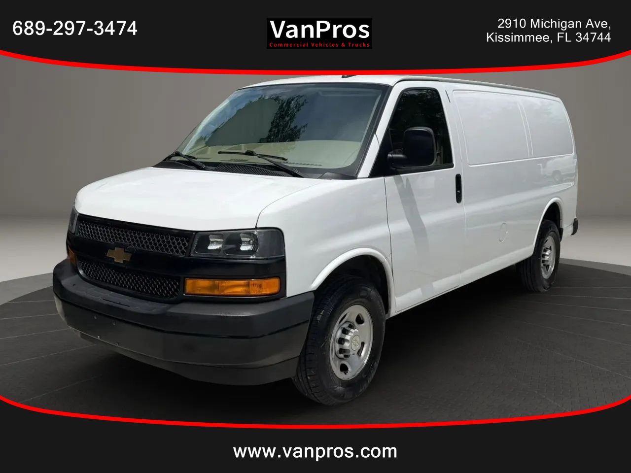 Used 2022 Chevrolet Express 2500 w/ Driver Convenience Package RWD image 1