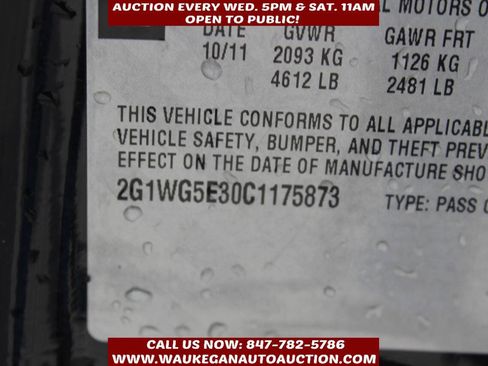 Used 2012 Chevrolet Impala LT image 8