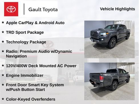 Certified 2023 Toyota Tacoma TRD Sport AWD/4WD image 4