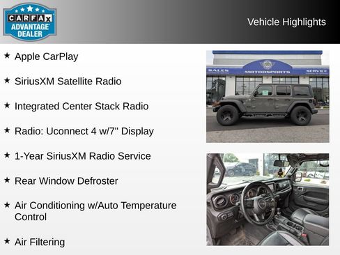 Used 2020 Jeep Wrangler Unlimited Sport AWD/4WD image 8