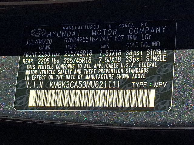 Used 2021 Hyundai Kona Limited AWD/4WD image 28