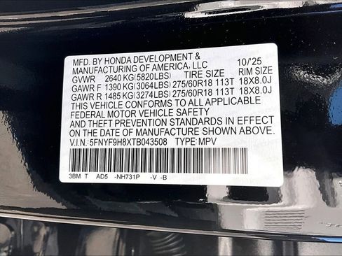 New 2026 Honda Passport TrailSport Elite image 8