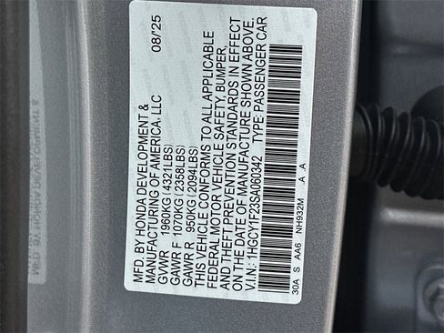 New 2025 Honda Accord LX image 33