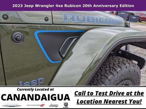 New 2023 Jeep Wrangler Unlimited Rubicon 4xe image 21