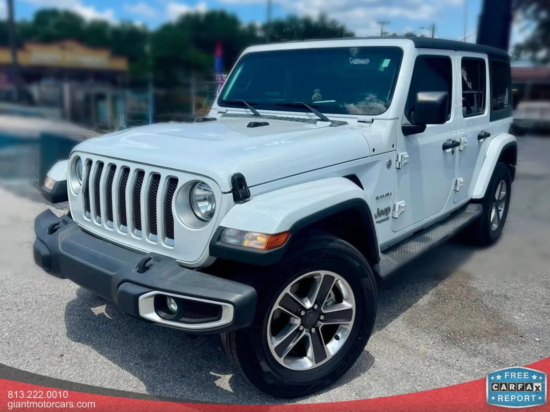 Used 2019 Jeep Wrangler Unlimited Sahara AWD/4WD image 1