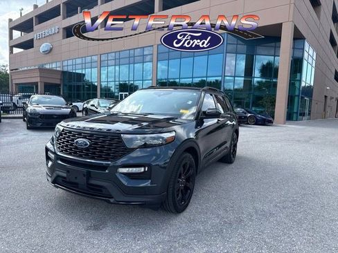Used 2023 Ford Explorer ST-Line w/ Class IV Trailer Tow Package RWD image 1