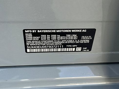 New 2026 BMW X5 xDrive50e w/ Executive Package AWD/4WD image 35