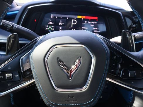 Used 2025 Chevrolet Corvette Z06 w/ Chrome Exterior Badge Package RWD image 21